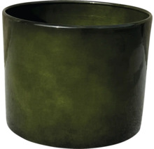 Pot de fleurs en verre