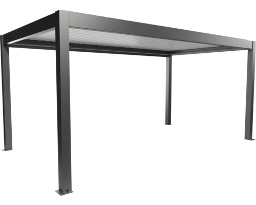 Pergola de terrasse autoportante en métal pour le jardin