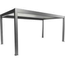 Pergola autoportante en aluminium avec toit à lamelles