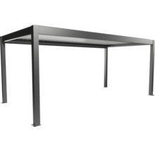 Pergola autoportante avec poteaux robustes et toit