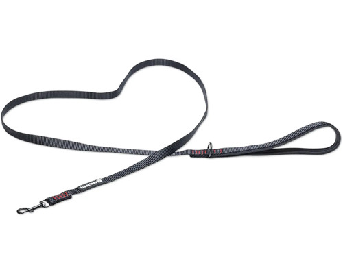 Hundeleine aus Textil mit Karabinerhaken