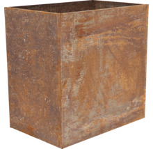 Jardinière rectangulaire en métal