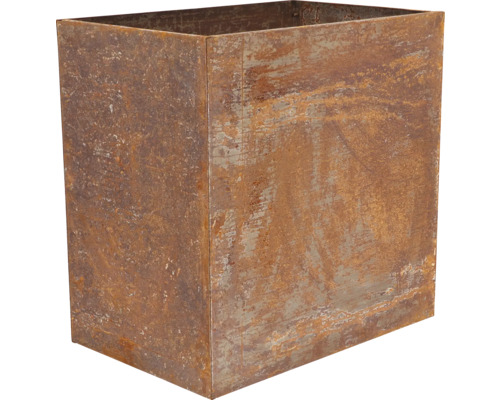 Jardinière rectangulaire en métal