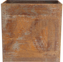 Jardinière carrée en métal