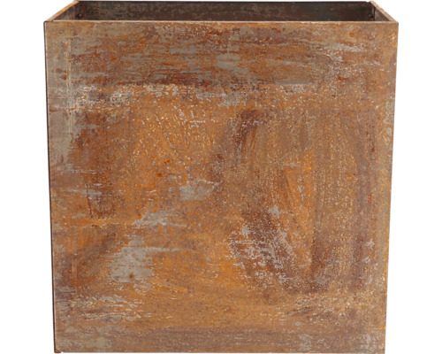 Jardinière carrée en métal