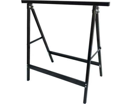 Table tréteau en métal