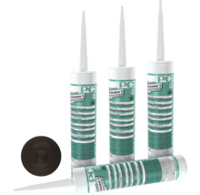 Mehrere Kartuschen PCI Silcoferm S Dichtstoff und eine angebrochene Kartusche