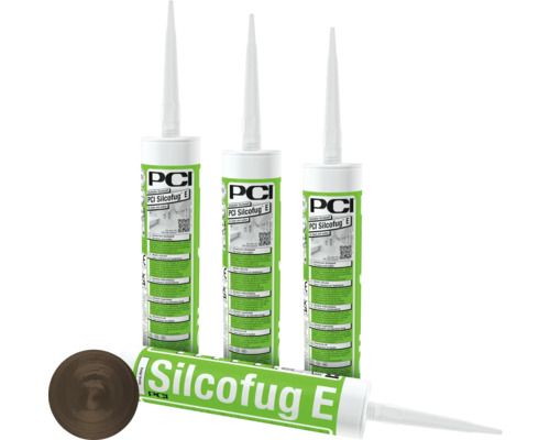 PCI Silcofug® E Elastischer Dichtstoff für innen und aussen mittelbraun 310 ml Mehrere Kartuschen PCI Silcofug E Dichtstoff