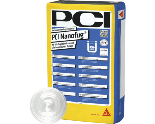 PCI Nanofug flexibler Fugenmörtel für alle Fugenbreiten und keramischen Beläge