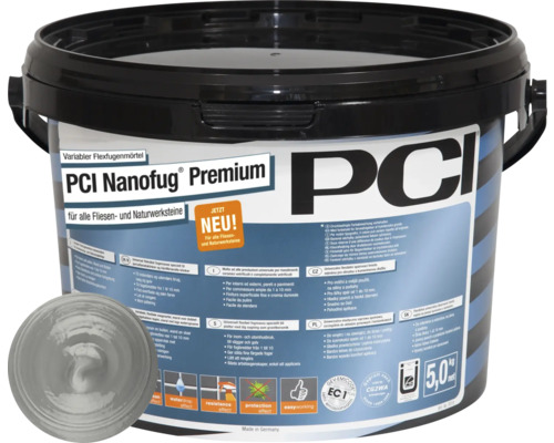 Eimer PCI Nanofug Premium variabler Flexfugenmörtel für Fliesen und Natursteine
