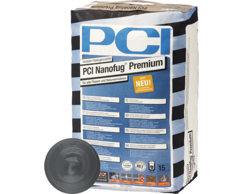 PCI Nanofug Premium flexibler Fugenmörtel im 15 Kilogramm Sack