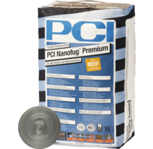 PCI Nanofug Premium flexibler Fugenmörtel für Fliesen und Natursteine, 15 Kilogramm
