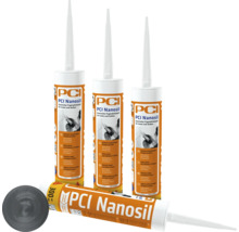 Plusieurs cartouches de mastic d'étanchéité élastique PCI Nanosil pour l'intérieur et l'extérieur
