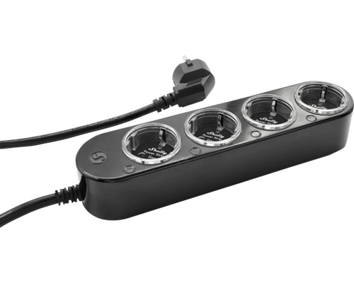 Steckdosenleiste mit drei Anschlüssen