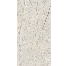 Motif de carreaux imitation marbre avec veines foncées