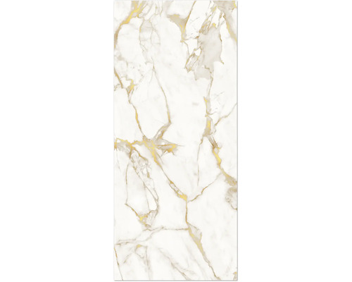 Motif de carreaux aspect marbre avec des accents dorés