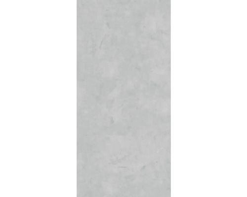 Panneau mural de douche BREUER aspect béton mat satiné gris 210 x 150 cm 9482537000178 Structure d'enduit grise pour les murs