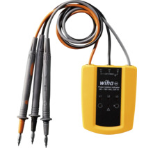 Indicateur de sens de rotation Wiha avec câbles de mesure