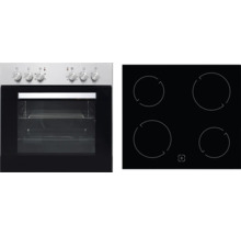 Cuisinière électrique avec quatre plaques de cuisson