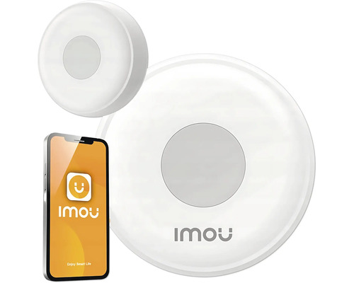 Imou Logo mit Bewegungssensor und Smartphone-App