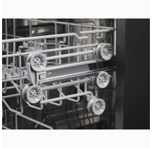 Panier de lave-vaisselle avec roulettes pour faciliter le retrait