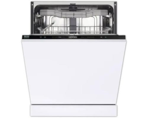 Lave-vaisselle avec porte ouverte pour voir l’intérieur