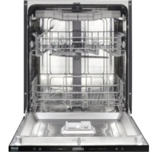 Lave-vaisselle ouvert avec deux paniers