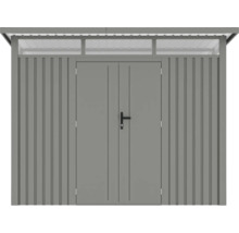 Gartenschrank aus Metall mit Doppeltür