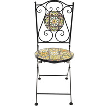 Klappstuhl mit Fliesenmuster