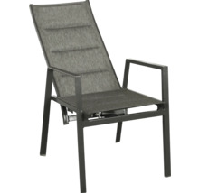 Gartensessel mit Armlehnen und verstellbarer Rückenlehne