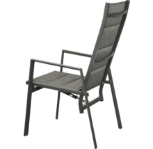 Gartenstuhl mit Armlehnen und verstellbarer Rückenlehne