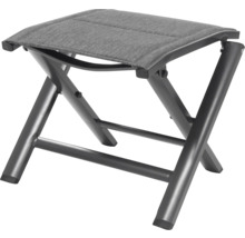 Tabouret pliant avec assise en textile