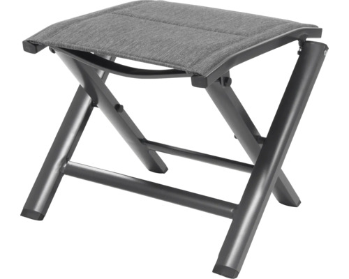 Tabouret pliant avec assise en textile