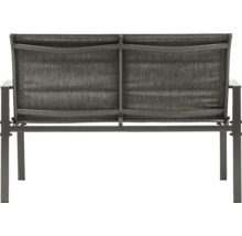 Banc de jardin avec revêtement textile