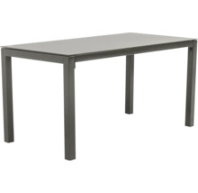 Table rectangulaire avec cadre et plateau