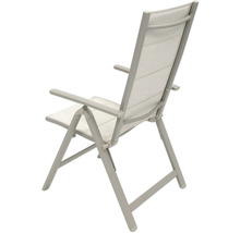 Fauteuil de jardin avec accoudoirs, pliable
