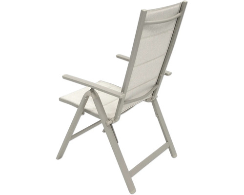 Fauteuil de jardin avec accoudoirs, pliable