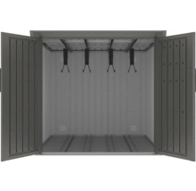 Abri de jardin ouvert avec crochets de suspension