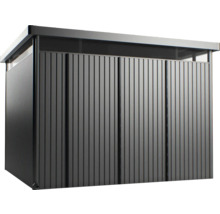 Abri de jardin métallique pour outils