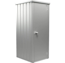 Abri de jardin en métal avec porte