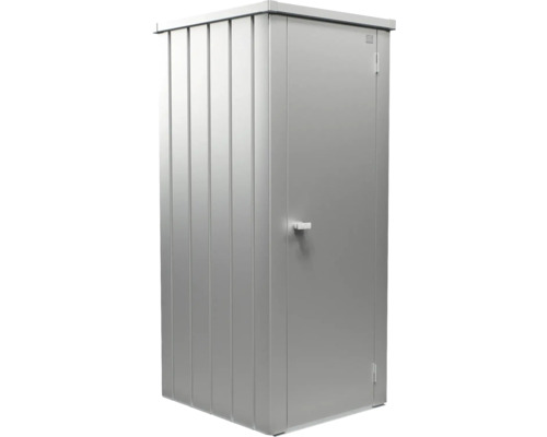 Abri de jardin en métal avec porte