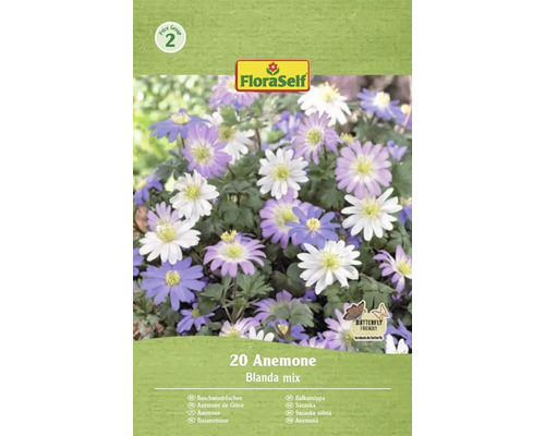 FloraSelf 20 Anemone Blanda Mix Packung