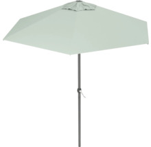 Rechteckiger Gartenschirm mit Mittelstock