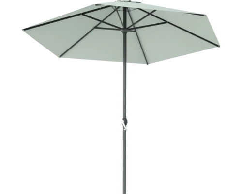 Rechteckiger Sonnenschirm mit Kurbelmechanismus