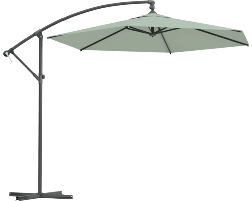 Freiarm-Sonnenschirm mit quadratischem Schirmdach