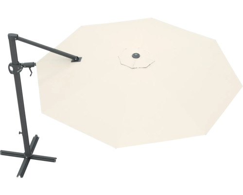 Freiarm-Sonnenschirm mit Stahlgestell