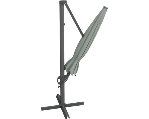 Freiarm-Sonnenschirm mit Ständer
