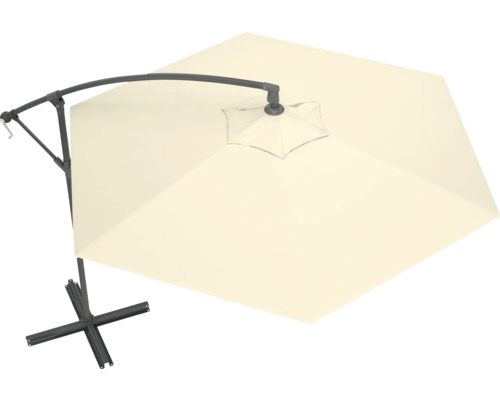 Parasol déporté avec pied
