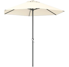 Parasol carré avec mât central