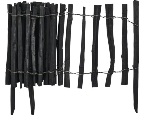 Holzzaun mit Draht für den Garten